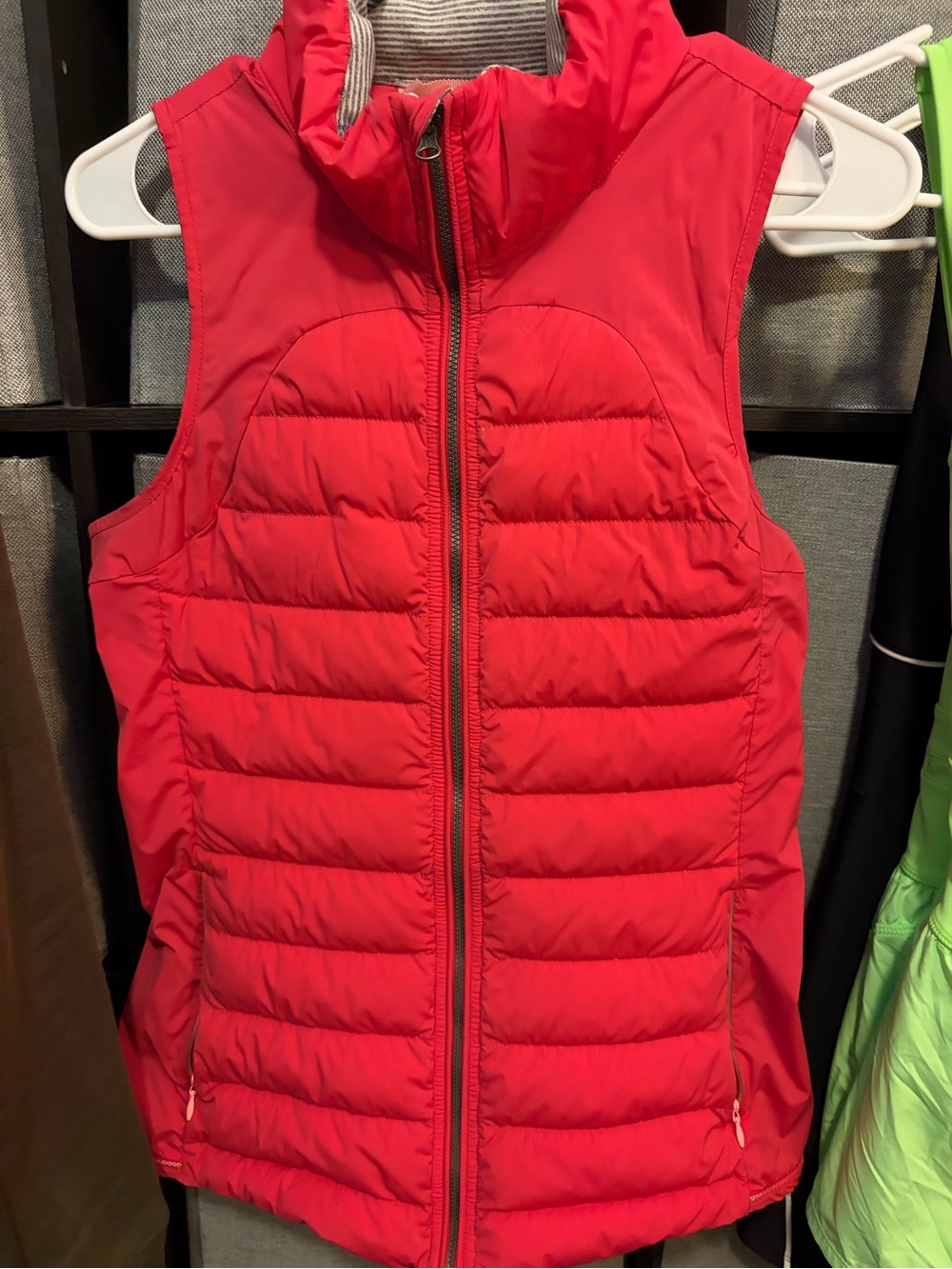 Women's Lululemon Bright Pink Puffer Vest